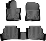 MAXLINER Floor Mats 2 Row Liner Set Black for 2017-2021 Mazda CX-5