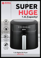 SONA 7.2L Digital Air Fryer