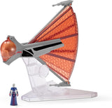 Star Wars SWJ0005 Light Armor Class GINIVEX STARFIGHTER-3-Inch Vehicle with 1-Inch Asajj Ventress Micro Figure