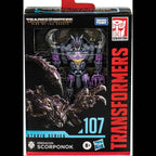Transformers Toys Studio Series Deluxe Transformers Rise Of The Beasts 107 Predacon Scorponok 4.5inch Converting Action Figure