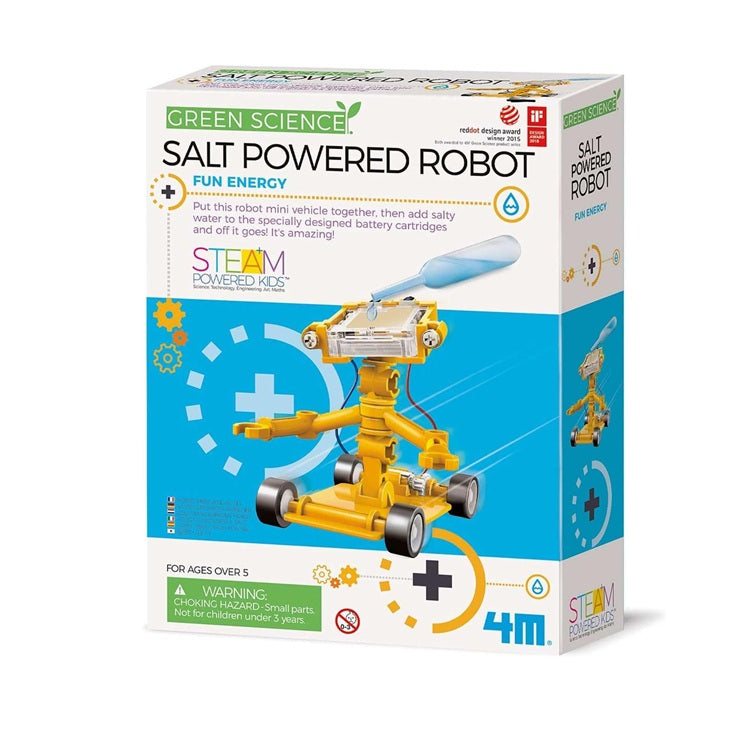 4M Green Science Salt Powered Robot Main image