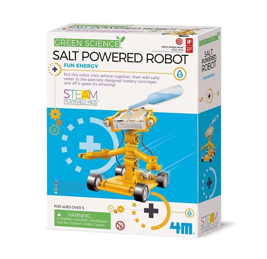 4M Green Science Salt Powered Robot