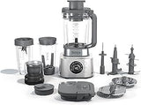 Ninja Foodi Power Blender and Food Processor, 5 in 1 Ultimate Kitchen System with XL Smoothie Bowl Maker and Nutrient Extraction Cup, Coffee & Spice grinder, 20 Recipe Book, Ninja CB402