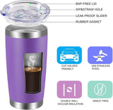 ECLANK 20oz Stainless Steel Tumbler Bulk With Lid