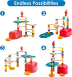 HAPE E6027 Quadrilla Stack Track Bucket Set