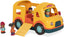 Battat – Light-Up Yellow School Bus – 5 Toy Figures – Realistic Sounds – Folding Stop Sign – 18 Months + – Light & Sound School Bus
