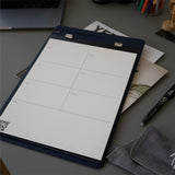 Rocketbook Orbit Legal Pad Letter - Smart Reusable Legal Pad - Gray, Lined/Dot-Grid