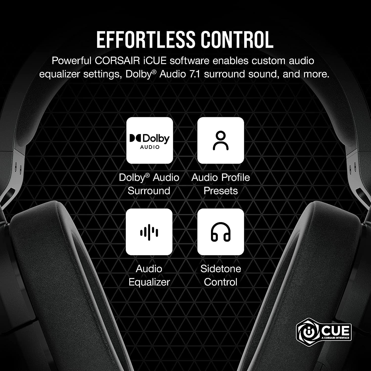 Corsair HS55 Surround Gaming Headset Black Secondary image