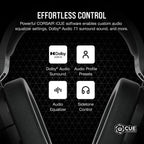 Corsair HS55 Surround Gaming Headset Black