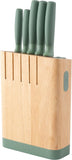 BERGHOFF 6-PC KNIFE BLOCK SET FROEST