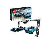 LEGO Speed Champions 76898 Formula E Panasonic Jaguar Racing GEN2 Car and Jaguar I-PACE eTROPHY Building Kit