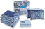 Comfort Spaces Bed In A Bag Comforter Set Twin Cara Blue 6 Piece
