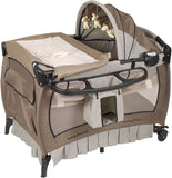 Baby Trend Deluxe Nursery Center Haven Wood