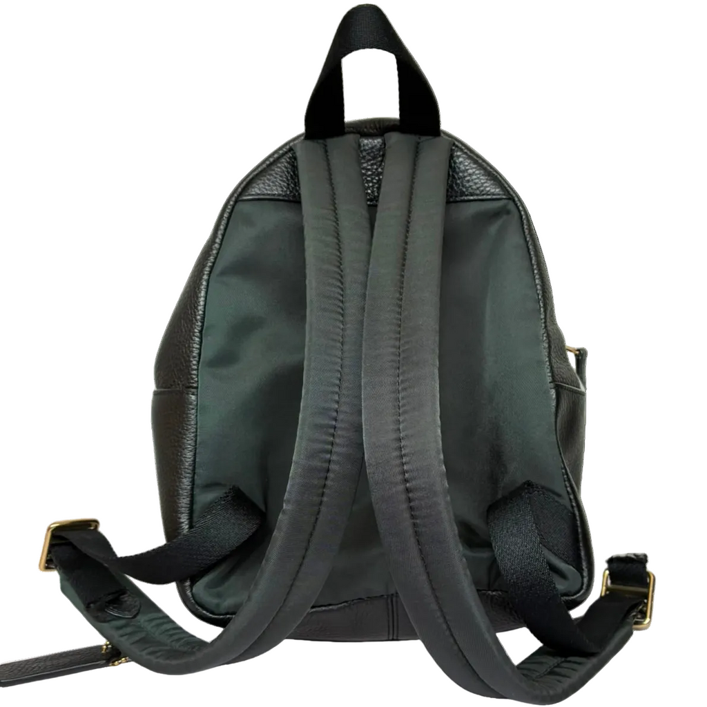 Coach F28995 Mini Small Charlie Backpack Pebbled Leather Black