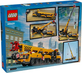 LEGO City 60409 Yellow Mobile Construction Crane Toy Building Set