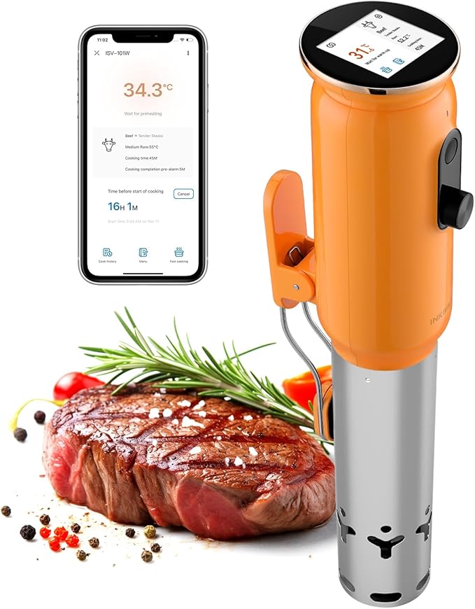 INKBIRD WiFi Sous Vide Machine ISV-101W 1000 Watts