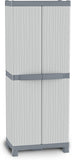 1002566 WaveBase 2700 Outdoor/Indoor Cabinet/Cupboard (Two Door Storage Cabinet with 4 Adjustable Shelves Grey