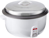 Nushi NS22 Non-Stick Traditional Rice Cooker, 10L White