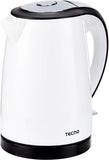 Tecno Electric Jug with Insulated Double Layer Body - TKJ 1017 1.7L White