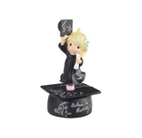 Precious Moments, 193106 Believe in Possibility Graduation Cap Musical Figurine