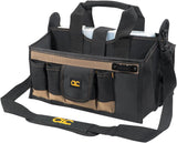 Custom LeatherCraft 1529 16Pocket 16in Center Tray Tool Bag