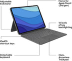 Logitech Combo Touch iPad Pro 12.9inch 5th Gen 2021 Keyboard Case