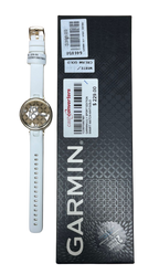Garmin GM0100238450 Lily Sport Edition Smartwatch WhiteCreamGold
