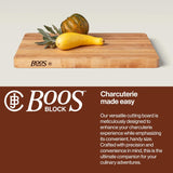 John Boos Block Chop-N-Slice Edge Grain Reversible Cutting Board, Maple Wood, 20