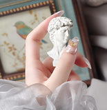 LAGOM HOUSE Greek Bust Statue and Sculptures Set of 10 PCS Greek Bust Statue Decor Roman Resin Mini Greek Mythology Figurine Greek God Statue Bust Small for Decor/Gifts/Drawing