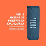 JBL Flip 6 Portable Bluetooth Speaker with 2-Way Speaker System and Powerful JBL Original Pro Sound, up to 12 Hours of Playtime - Blue