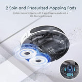 Yeedi Mop Station 2-in-1 Robot Mop and Vacuum Cleaner, Automatic Washing of Mops, Pressure Impregnated Mops, 2500 Pa, Visual Navigation, Carpet Detection