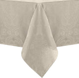 Elrene Home Fashions Caiden Elegance Damask Tablecloth, 60" x 102", Taupe
