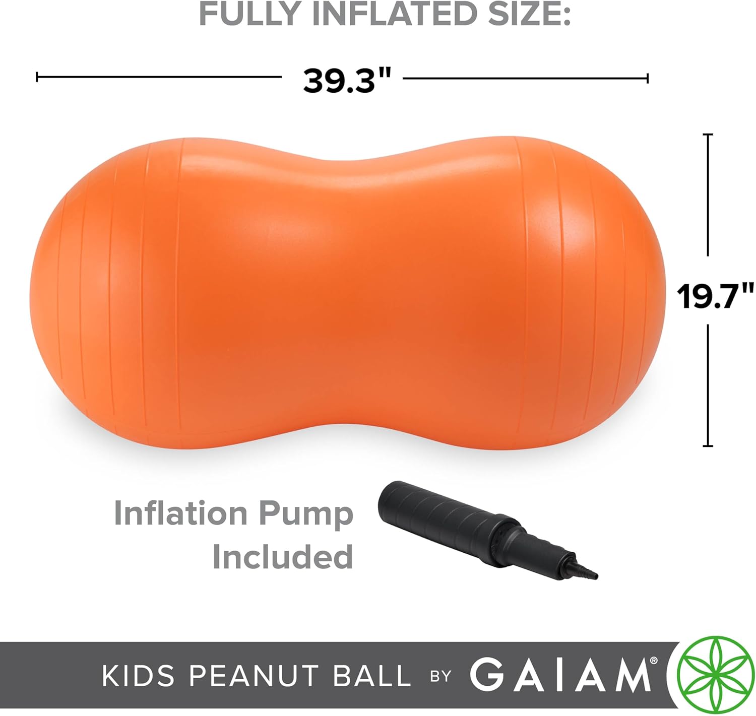 Gaiam Kids Active Seat Peanut Shaped Balance Sitting Ball Secondary image