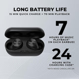 Technics EAH-AZ60M2EK (Black) Hi-Fi True Wireless Earbuds II with Noise Cancelling