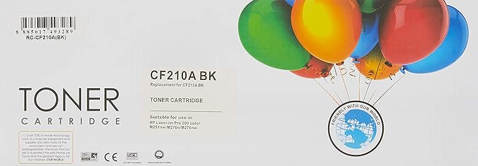 Nippon-ink CF210A (HP 131 A) Black For Use on HP Laser Colour Toners