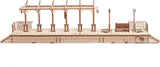 Ugears Railway Platform for Steam Locomotive Model