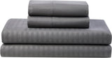 King Size Comforter Set 8 Piece Bed In A Bag King Dobby Gray