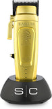 Stylecraft Saber II Professional Full Metal Body High-Torque Digital Brushless Motor Cordless Hair Clipper (Gold)