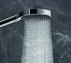 hansgrohe Rainfinity Rain 5inch Modern Handheld Shower Head 3Spray Chrome Size 1.75