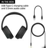 Sony WH-CH720N Noise Cancelling Wireless Bluetooth Headphones, White