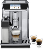De'Longhi Prima Donna Elite Experience Fully Automatic Coffee Machine, Metallic Silver, ECAM650.85.MS
