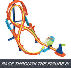 Hot Wheels Track Set With 1 Hot Wheels Car