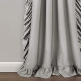 Lush Decor - Reyna Collection White Window Curtain Pair