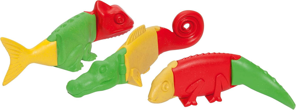 Eitech Anbac Fabulous Creatures Fish Crocodile Chamaeleon Baby Learning Toys