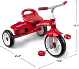 Radio Flyer Red Rider Trike, Outdoor Toddler Tricycle, For Ages 2.5-5