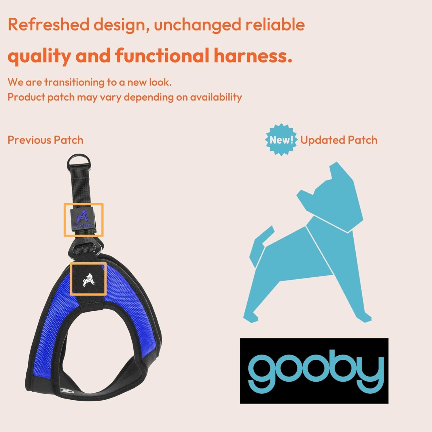 Gooby Escape Free Easy Fit Harness Red Medium Secondary image