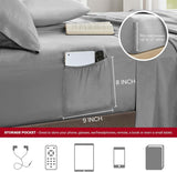 Comfort Spaces Twin XL Comforter Sets With Sheets Red Grey Stripes