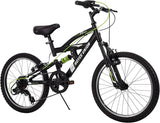 Royce Union Kids Aluminum Mountain Bike, Dual Suspension, 6-Speed 20inch, RTX