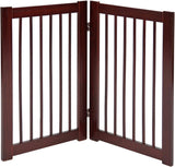 Primetime Petz 33233 Extension Kit For 360 Configurable Walk Through Folding Pet Gate Walnut 30in