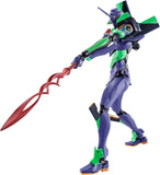 Robot Spirits Evangelion Base Evangelion First Unit + Spear of Kaxius (Renewal Color Edition), Approx. 6.7 inches (170 mm), ABS & PVC Pre-painted Action Figure (BAS62117)